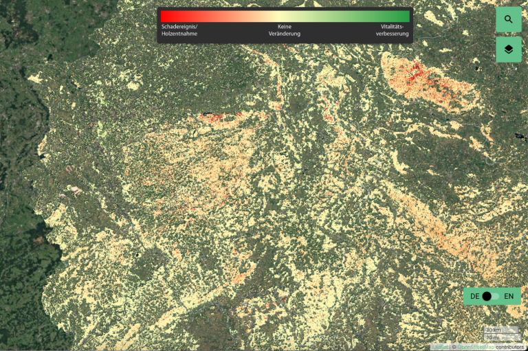 Waldmonitor der Naturwald Akademie Lübeck, Waldvitalität 2016-2020 Waldmonitor der Naturwald Akademie Lübeck, Waldvitalität 2016-2020